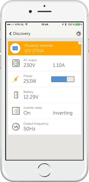 375VA Victron Phoenix Inverter UK (12/24/48V) with VE.Direct